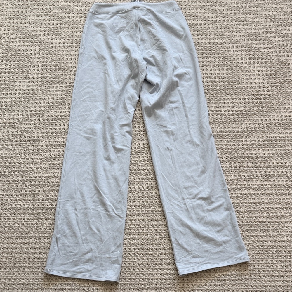 NWT Skims Light Blue/Gray Lounge Pants Size S - Picture 5 of 6